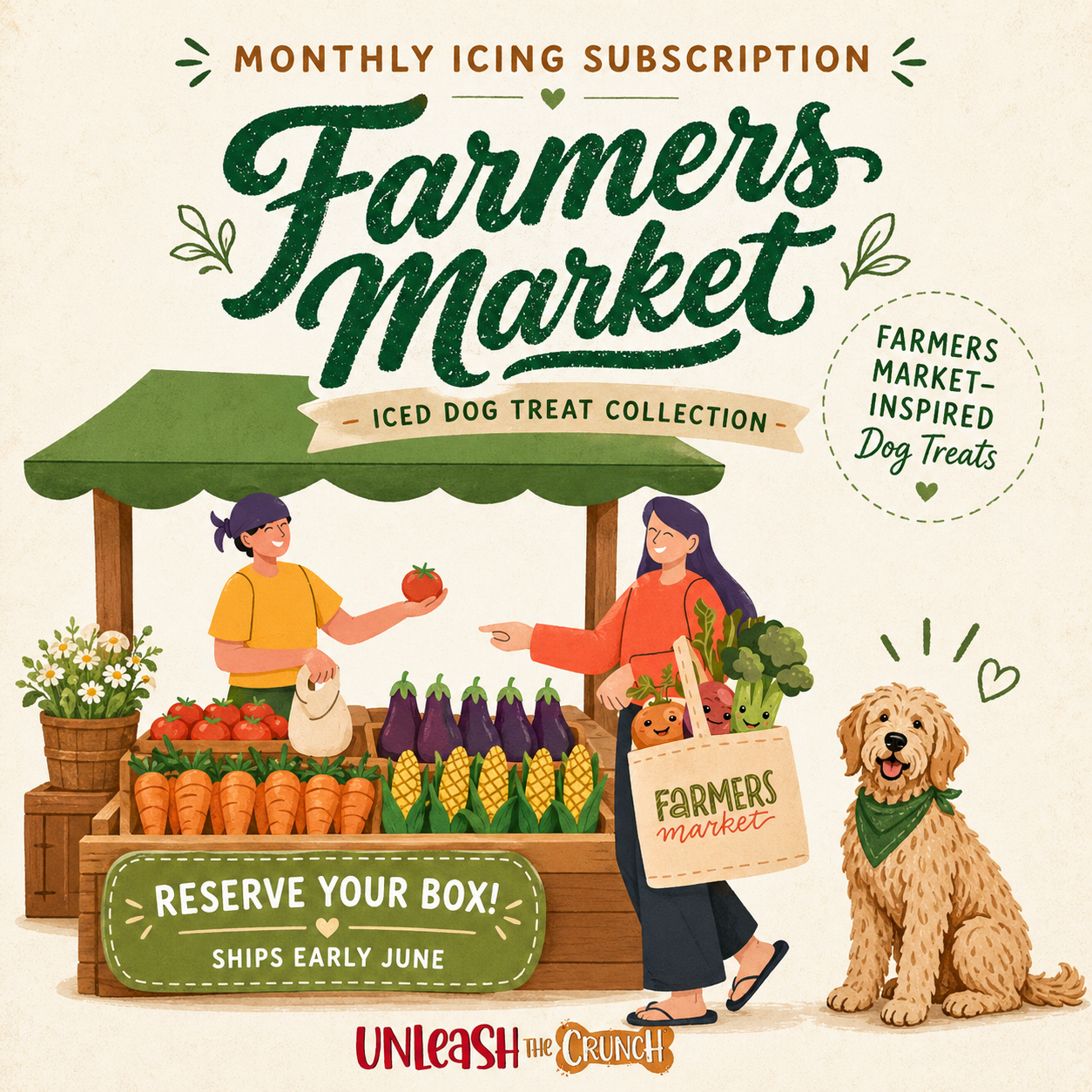 Icing Dog Treat Subscription