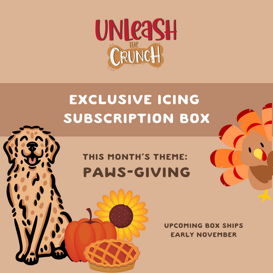 Icing Dog Treat Subscription