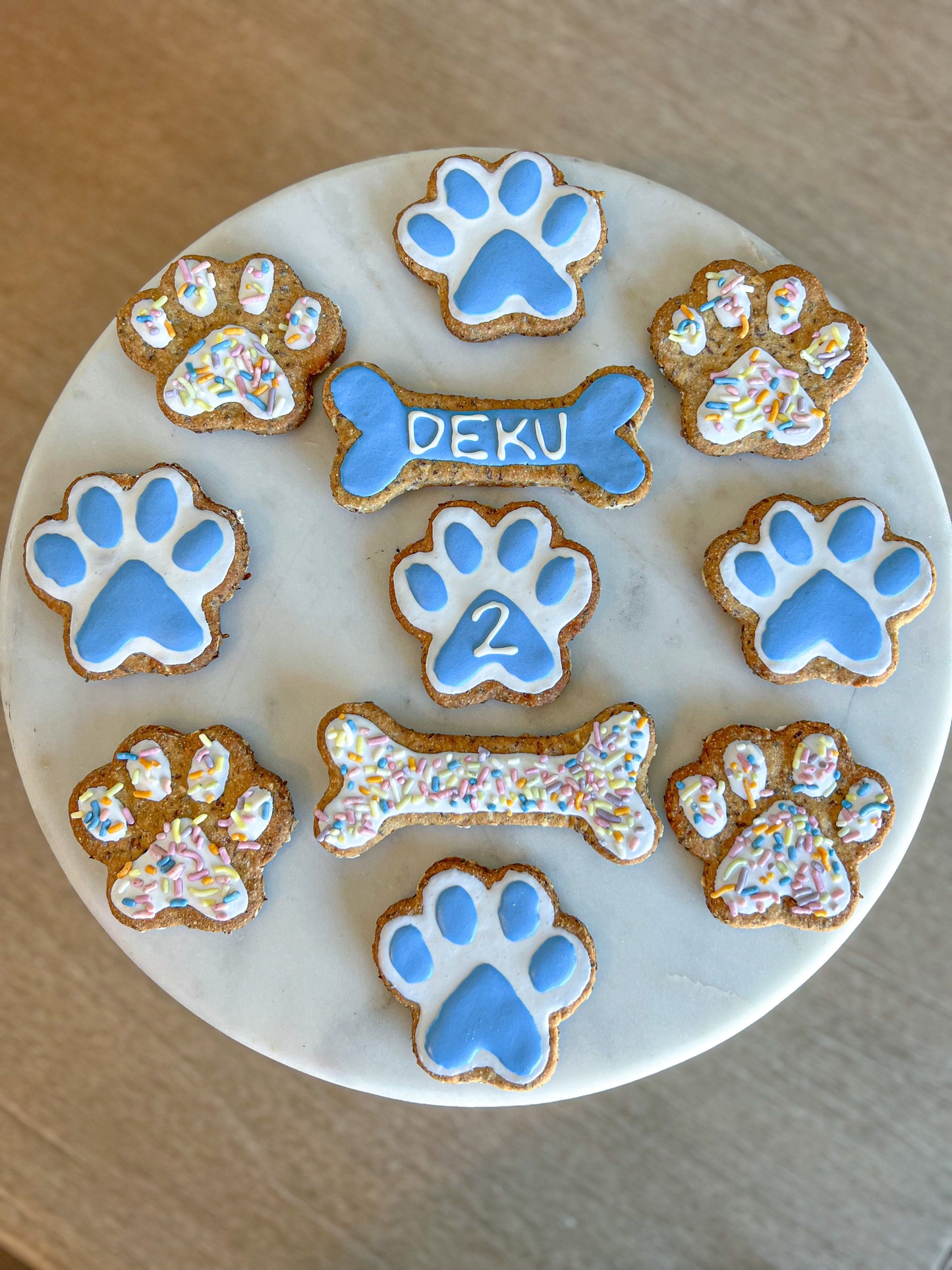 Custom Set of Birthday Cookies (10 cookies)